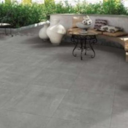 Keramische terrastegel cement grey 60 x 60 x 2 cm